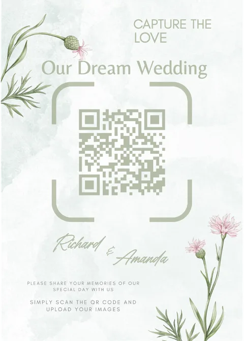 Sample Kuha QR template